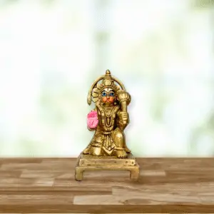 Sri Hanuman Ji de bronze
