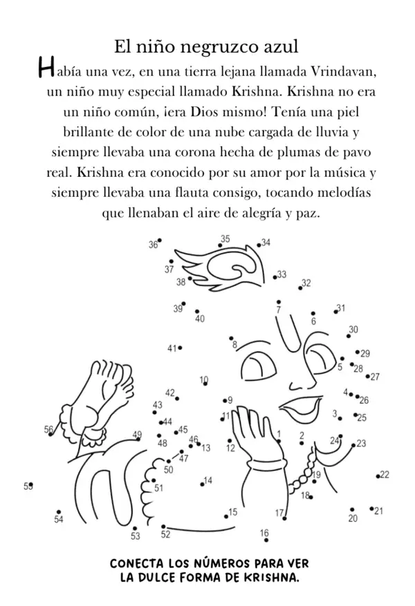 Juega con Krishna | Actividades y mandalas para niños - Imagen 3