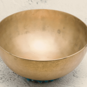 Cuenco tibetano Ashta Dhatu (ocho metales) 25,4 cm con palillo