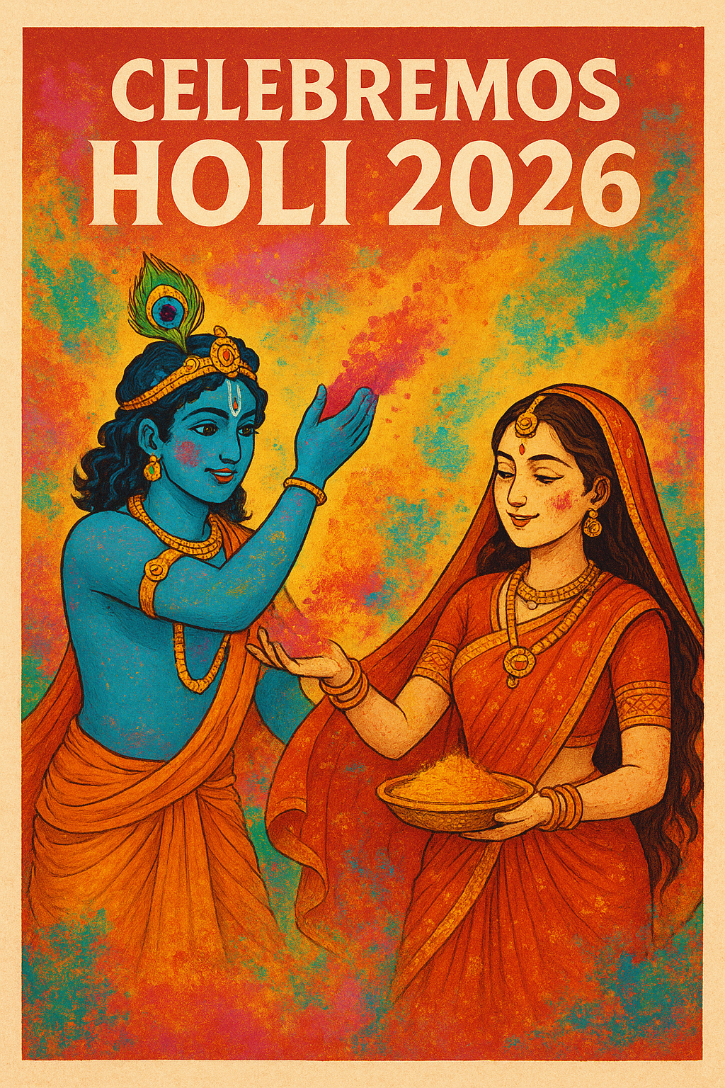 Festival Holi - La fiesta de los colores - 2026